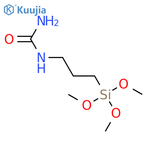 1-3-(Trimethoxysilyl)propylurea structure