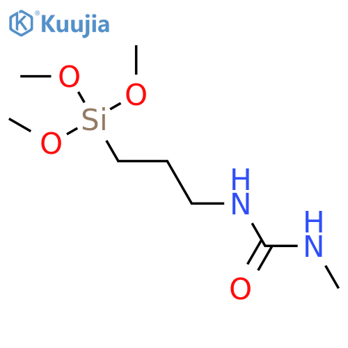 Urea, N-methyl-N'-[3-(trimethoxysilyl)propyl]- structure