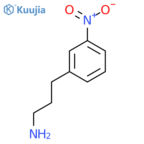 3-(3-Nitro-phenyl)-propylamine structure