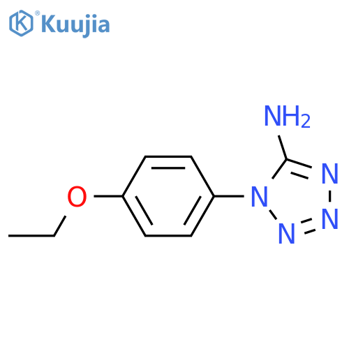 1H-Tetrazol-5-amine,1-(4-ethoxyphenyl)- structure