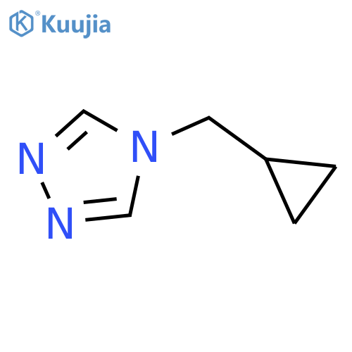 4-(cyclopropylmethyl)-4H-1,2,4-triazole structure