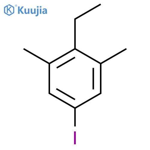 2-Ethyl-5-iodo-1,3-dimethylbenzene structure