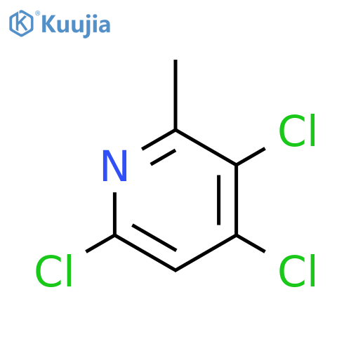 Pyridine, 3,4,6-trichloro-2-methyl- structure