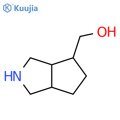 Cyclopenta[c]pyrrole-4-methanol, octahydro- structure