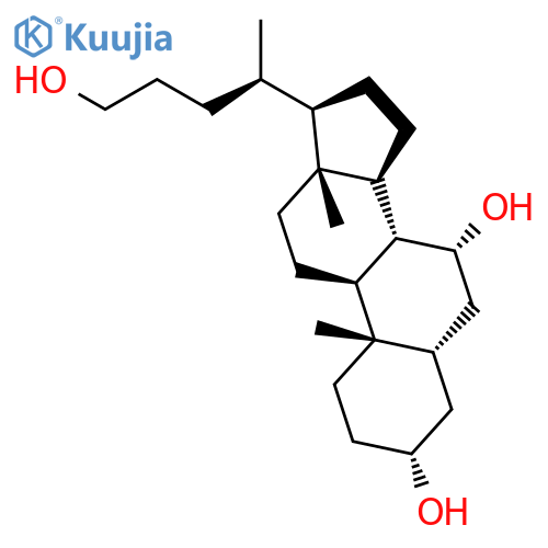 Chenodeoxycholan-24-ol structure