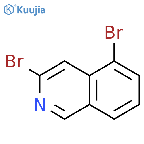 3,5-Dibromoisoquinoline structure