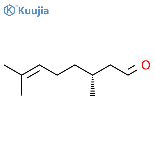 (+)-Citronellal (>90%) structure