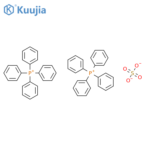 Bis(tetraphenylphosphanium) sulfate structure