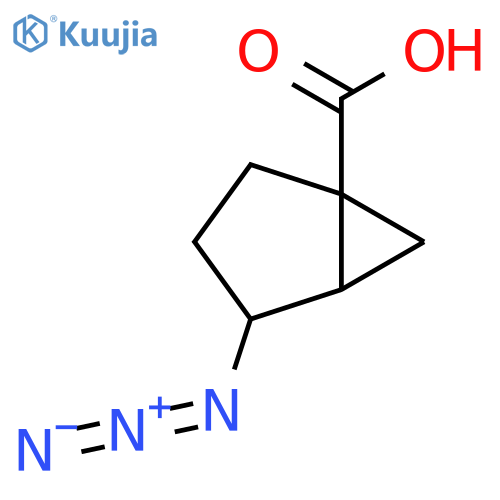 4-azidobicyclo3.1.0hexane-1-carboxylic acid structure