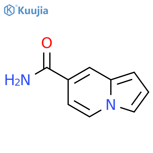 Indolizine-7-carboxamide structure