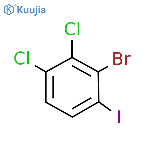 Benzene, 2-​bromo-​3,​4-​dichloro-​1-​iodo- structure
