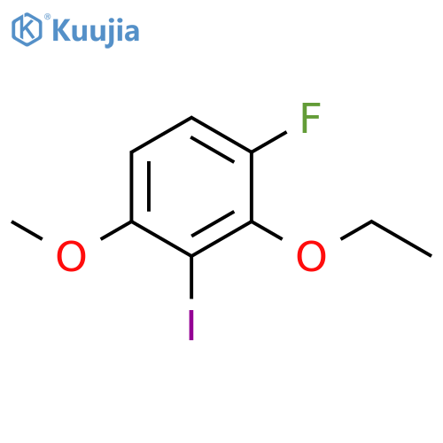 2-Ethoxy-1-fluoro-3-iodo-4-methoxybenzene structure
