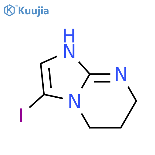 Imidazo[1,2-a]pyrimidine, 1,5,6,7-tetrahydro-3-iodo- structure