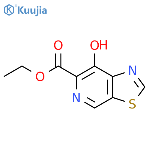 Ethyl 7-hydroxythiazolo[5,4-c]pyridine-6-carboxylate structure