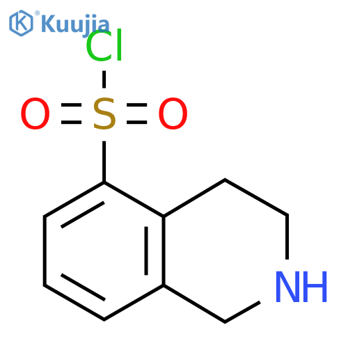 1,2,3,4-Tetrahydroisoquinoline-5-sulfonyl chloride structure