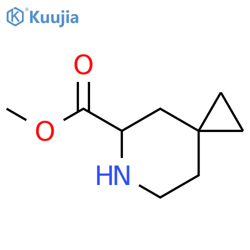 6-Azaspiro[2.5]octane-5-carboxylic acid, methyl ester structure