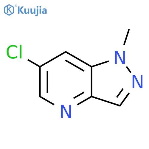1H-Pyrazolo[4,3-b]pyridine, 6-chloro-1-methyl- structure