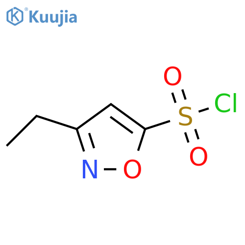 3-Ethyl-5-isoxazolesulfonyl chloride structure