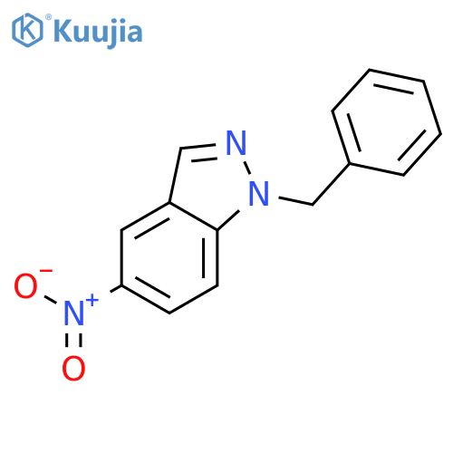 1-Benzyl-5-nitro-1H-indazole structure