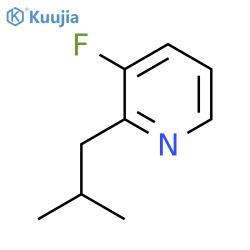 3-Fluoro-2-isobutylpyridine structure