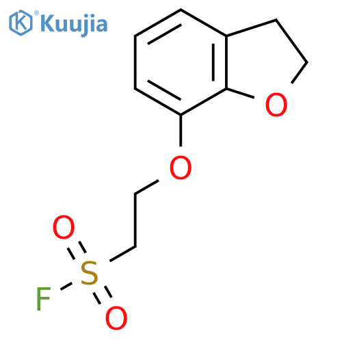 2-(2,3-Dihydro-1-benzofuran-7-yloxy)ethane-1-sulfonyl fluoride structure