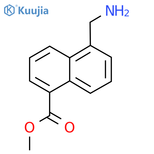 Methyl 5-(aminomethyl)naphthalene-1-carboxylate structure
