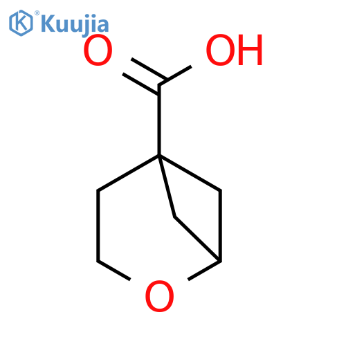 2-Oxabicyclo[3.1.1]heptane-5-carboxylic acid structure