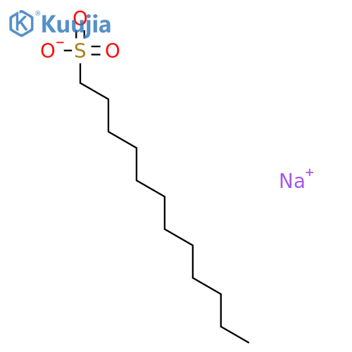 1-Dodecanesulfonic Acid Sodium Salt structure