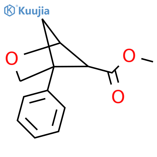 methyl 4-phenyl-2-oxabicyclo2.1.1hexane-5-carboxylate structure