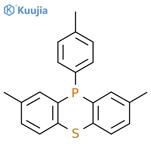 Phenothiaphosphine, 2,8-dimethyl-10-p-tolyl- structure