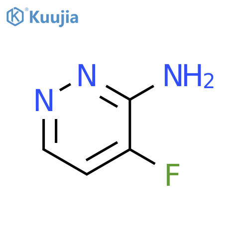 4-fluoropyridazin-3-amine structure