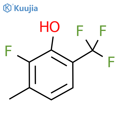 2-Fluoro-3-methyl-6-(trifluoromethyl)phenol structure