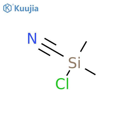 Chloro(dimethyl)silanecarbonitrile structure