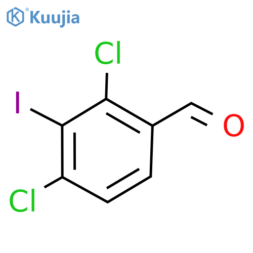 Benzaldehyde, 2,​4-​dichloro-​3-​iodo- structure