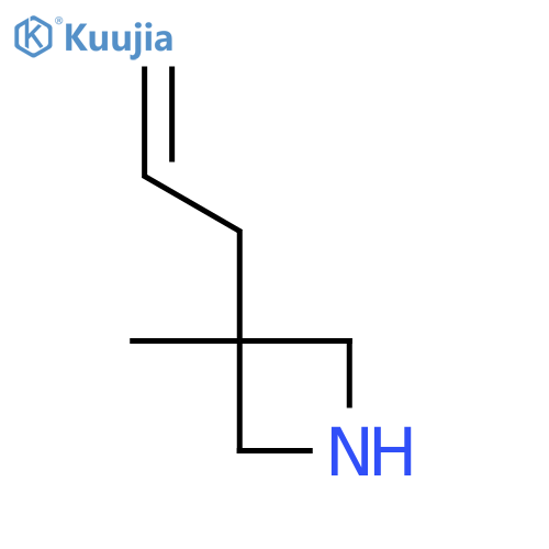 3-Methyl-3-(prop-2-en-1-yl)azetidine structure