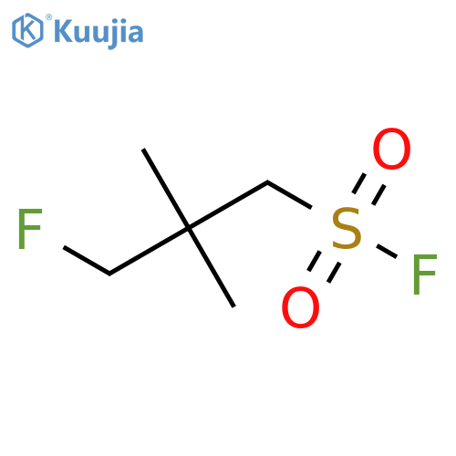 3-Fluoro-2,2-dimethylpropane-1-sulfonyl fluoride structure