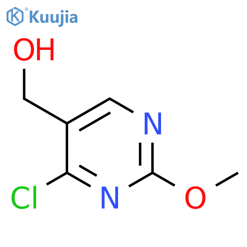 (4-Chloro-2-methoxypyrimidin-5-yl)methanol structure