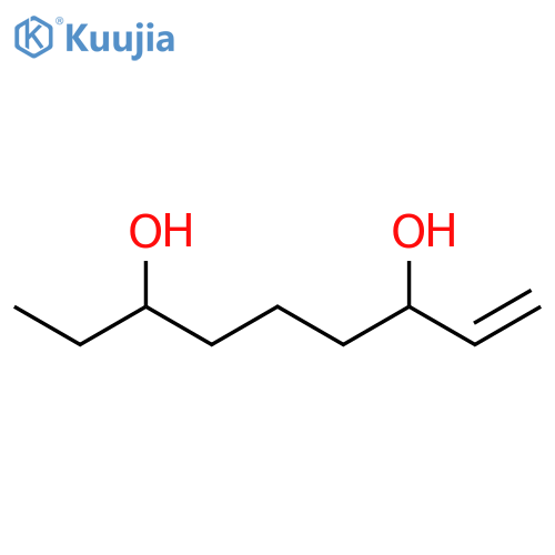 1-Nonene-3,7-diol structure
