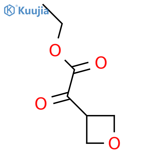 ethyl 2-(oxetan-3-yl)-2-oxo-acetate structure