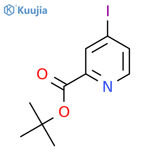 tert-Butyl 4-iodopicolinate structure