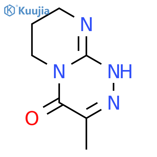 4H-Pyrimido[2,1-c][1,2,4]triazin-4-one,1,6,7,8-tetrahydro-3-methyl- structure