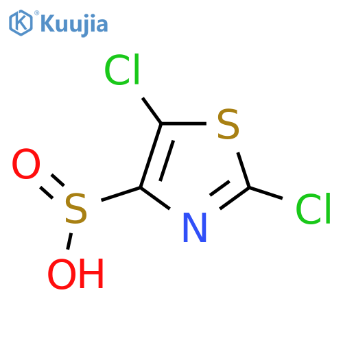 Dichloro-1,3-thiazole-4-sulfinic acid structure