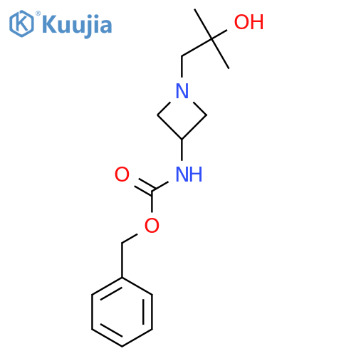 benzyl N-1-(2-hydroxy-2-methylpropyl)azetidin-3-ylcarbamate structure