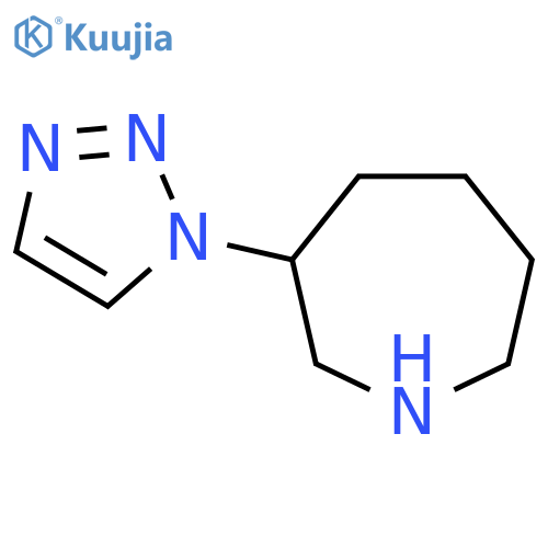 3-(1H-1,2,3-triazol-1-yl)azepane structure