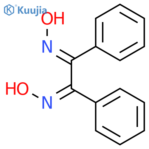 Diphenylglyoxime structure