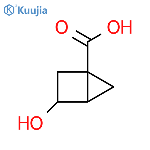 3-Hydroxybicyclo[2.1.0]pentane-1-carboxylic acid structure