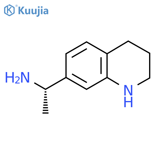 (1S)-1-(1,2,3,4-tetrahydroquinolin-7-yl)ethanamine structure