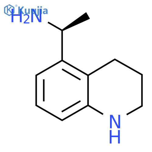 (1S)-1-(1,2,3,4-tetrahydroquinolin-5-yl)ethanamine structure