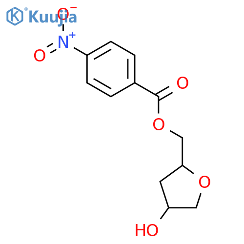 (4-Hydroxytetrahydrofuran-2-yl)methyl 4-nitrobenzoate structure