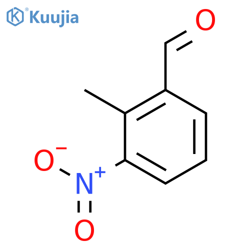 2-Methyl-3-nitrobenzaldehyde structure